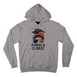 Kamala Is Brat Funny Quotes Feminist Tall Hoodie