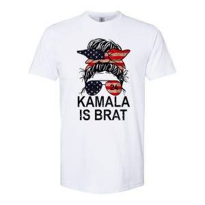 Kamala Is Brat Funny Quotes Feminist Softstyle CVC T-Shirt