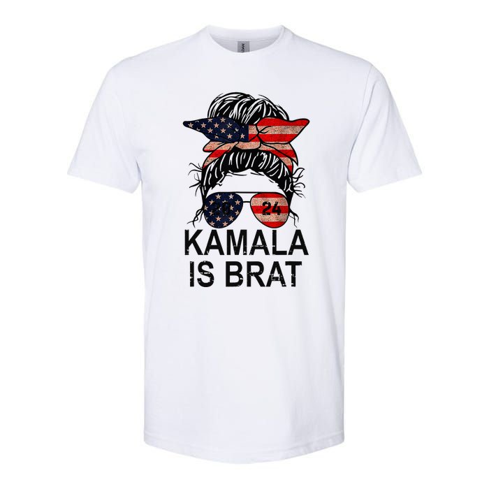 Kamala Is Brat Funny Quotes Feminist Softstyle CVC T-Shirt