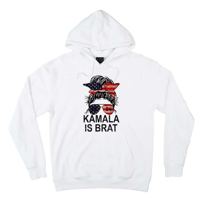 Kamala Is Brat Funny Quotes Feminist Hoodie