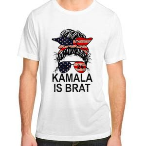 Kamala Is Brat Funny Quotes Feminist Adult ChromaSoft Performance T-Shirt