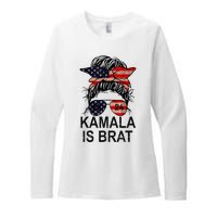 Kamala Is Brat Funny Quotes Feminist Womens CVC Long Sleeve Shirt