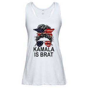 Kamala Is Brat Funny Quotes Feminist Ladies Essential Flowy Tank