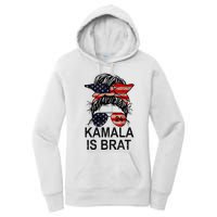 Kamala Is Brat Funny Quotes Feminist Women's Pullover Hoodie