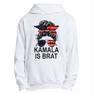 Kamala Is Brat Funny Quotes Feminist Urban Pullover Hoodie