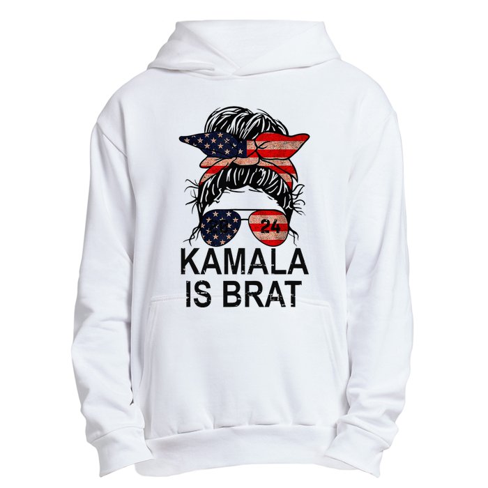 Kamala Is Brat Funny Quotes Feminist Urban Pullover Hoodie