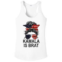 Kamala Is Brat Funny Quotes Feminist Ladies PosiCharge Competitor Racerback Tank