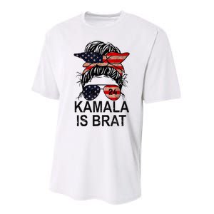 Kamala Is Brat Funny Quotes Feminist Performance Sprint T-Shirt