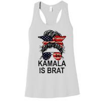 Kamala Is Brat Funny Quotes Feminist Women's Racerback Tank