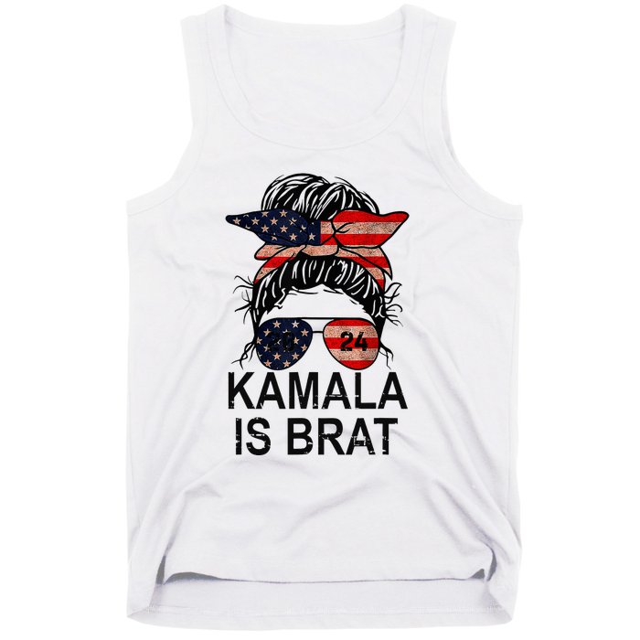 Kamala Is Brat Funny Quotes Feminist Tank Top