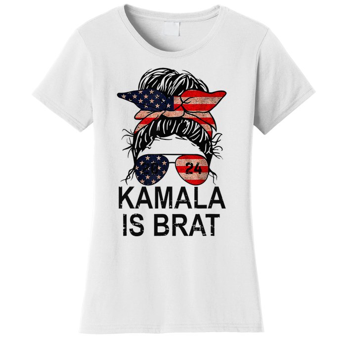 Kamala Is Brat Funny Quotes Feminist Women's T-Shirt