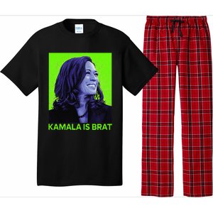 Kamala Is Brat Funny Sarcastic Pajama Set