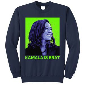 Kamala Is Brat Funny Sarcastic Sweatshirt