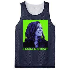 Kamala Is Brat Funny Sarcastic Mesh Reversible Basketball Jersey Tank