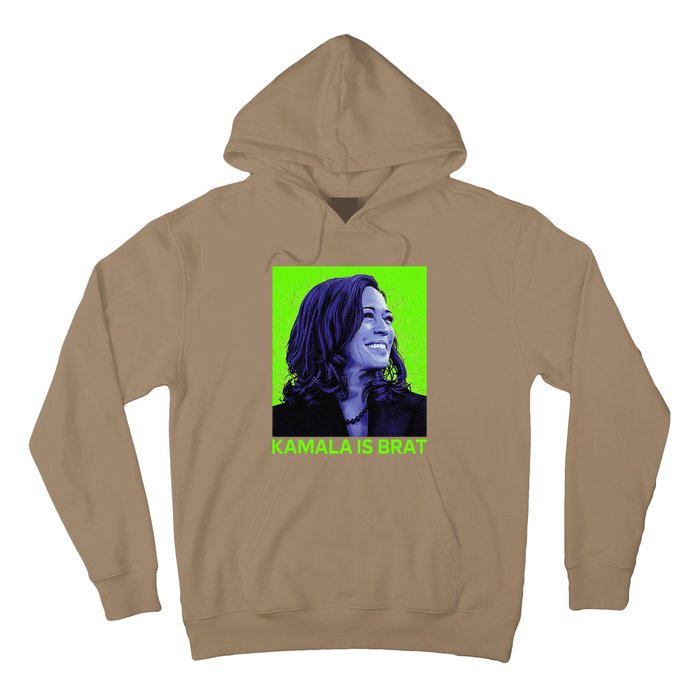 Kamala Is Brat Funny Sarcastic Hoodie