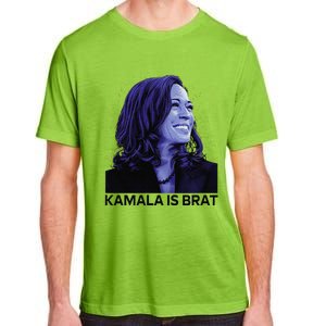 Kamala Is Brat Funny Sarcastic Adult ChromaSoft Performance T-Shirt