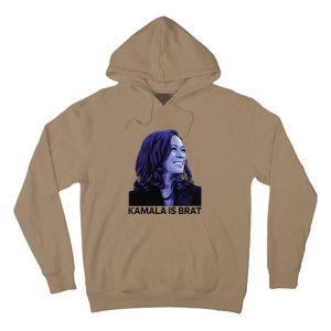 Kamala Is Brat Funny Sarcastic Hoodie