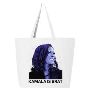 Kamala Is Brat Funny Sarcastic 25L Jumbo Tote