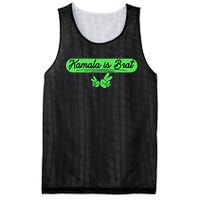 Kamala Is Brat Funny Sarcastic Quote Kamala Is Brat 2024 Mesh Reversible Basketball Jersey Tank