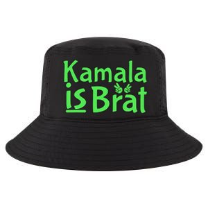 Kamala Is Brat Funny Sarcastic Cool Comfort Performance Bucket Hat