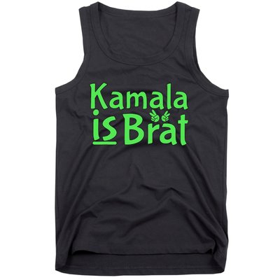 Kamala Is Brat Funny Sarcastic Tank Top