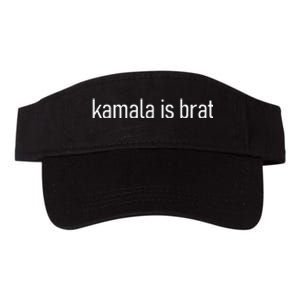 Kamala Is Brat Lime Green Brat Valucap Bio-Washed Visor