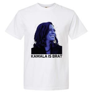 Kamala Is Brat Funny Garment-Dyed Heavyweight T-Shirt