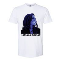 Kamala Is Brat Funny Softstyle CVC T-Shirt