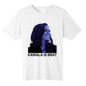 Kamala Is Brat Funny Tall Fusion ChromaSoft Performance T-Shirt