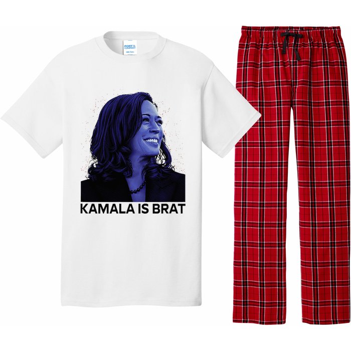 Kamala Is Brat Funny Pajama Set