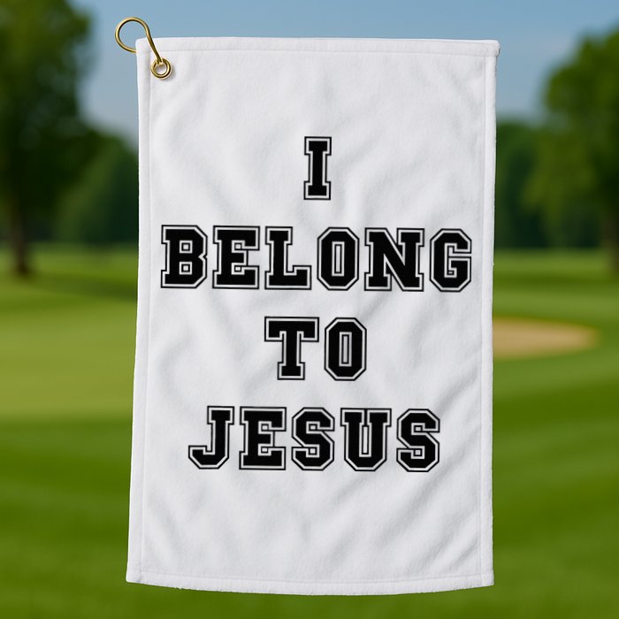 Kaka I Belong To Jesus Golf Towel