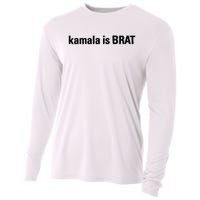 Kamala Is Brat Kamala Is Brat 2024 Kamala Is Brat Cooling Performance Long Sleeve Crew