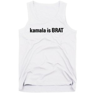 Kamala Is Brat Kamala Is Brat 2024 Kamala Is Brat Tank Top