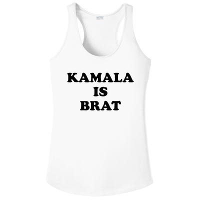 Kamala Is Brat Sunglasses Us Flag Vintage Funny Sarcastic Ladies PosiCharge Competitor Racerback Tank