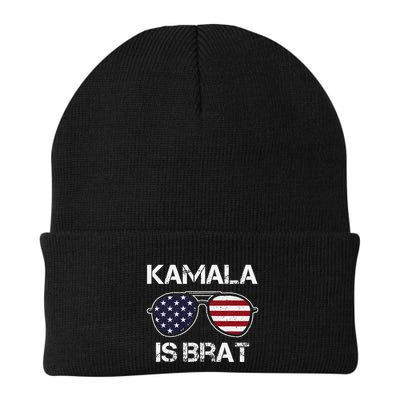 Kamala Is Brat Knit Cap Winter Beanie