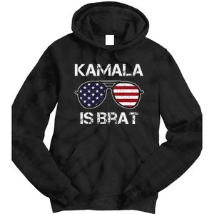 Kamala Is Brat Tie Dye Hoodie