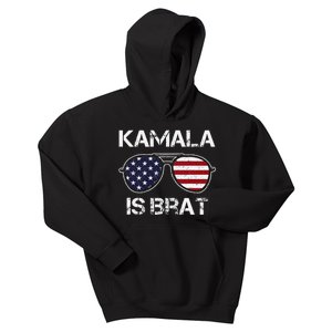 Kamala Is Brat Kids Hoodie