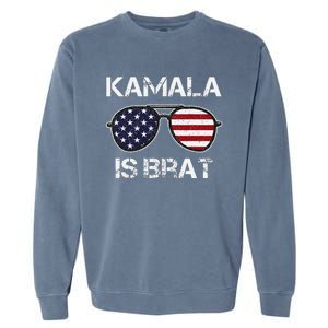 Kamala Is Brat Garment-Dyed Sweatshirt