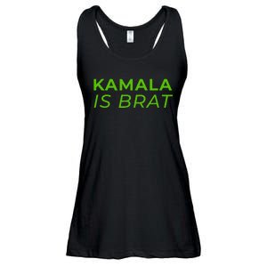 Kamala Is Brat Ladies Essential Flowy Tank