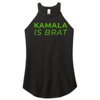 Kamala Is Brat Women's Perfect Tri Rocker Tank