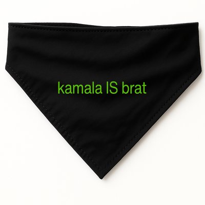 Kamala Is Brat USA-Made Doggie Bandana