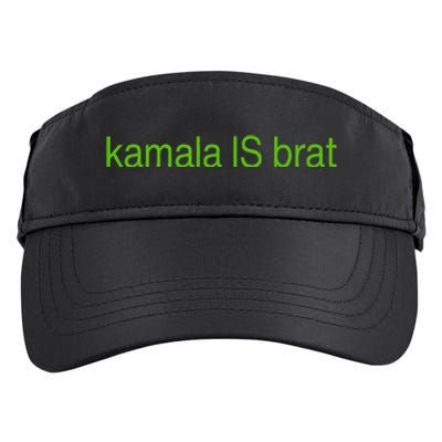 Kamala Is Brat Adult Drive Performance Visor