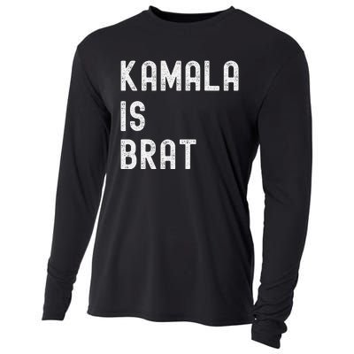 Kamala Is Brat Cooling Performance Long Sleeve Crew