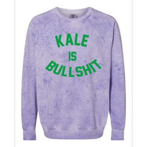 Kale Is Bullshit Colorblast Crewneck Sweatshirt