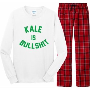 Kale Is Bullshit Long Sleeve Pajama Set