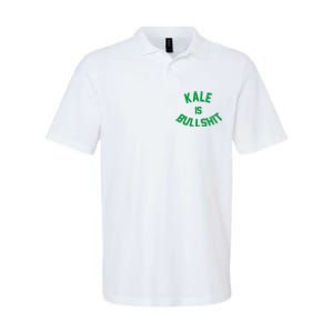 Kale Is Bullshit Softstyle Adult Sport Polo