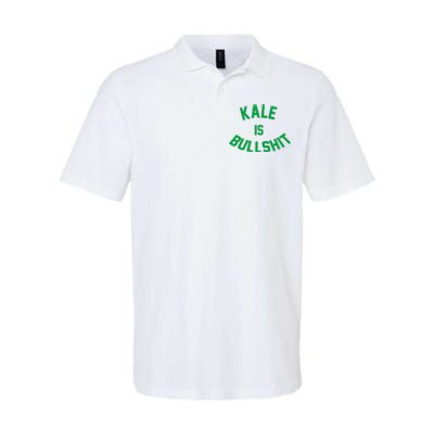 Kale Is Bullshit Softstyle Adult Sport Polo