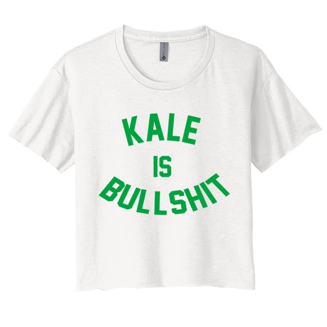 Kale Is Bullshit Crop Top