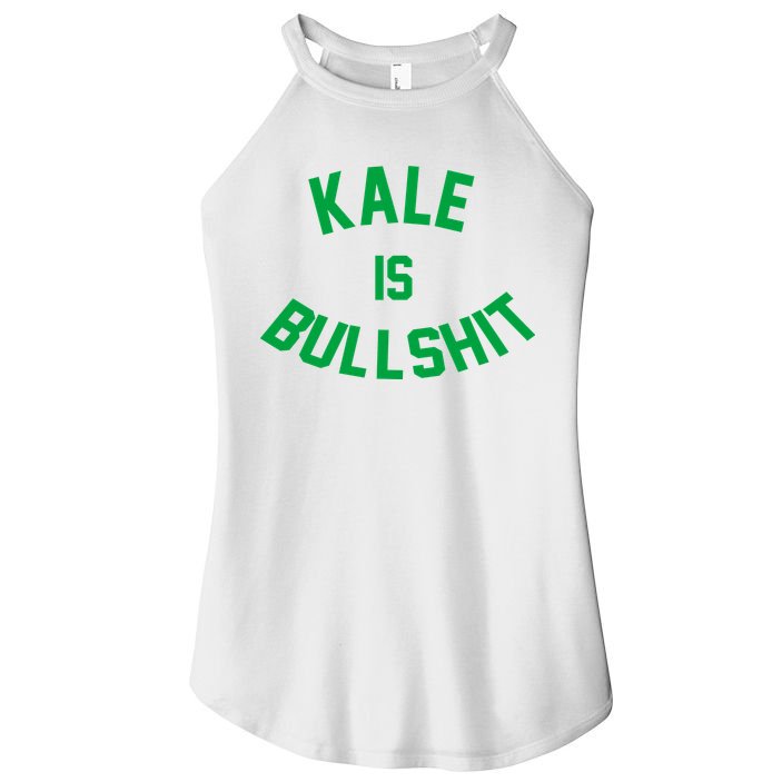 Kale Is Bullshit Women's Perfect Tri Rocker Tank