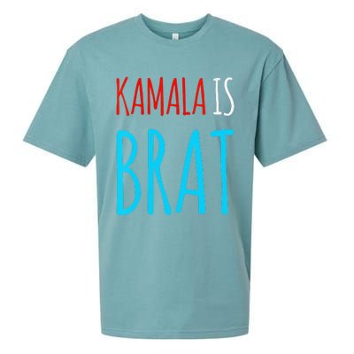 Kamala Is Brat Sueded Cloud Jersey T-Shirt